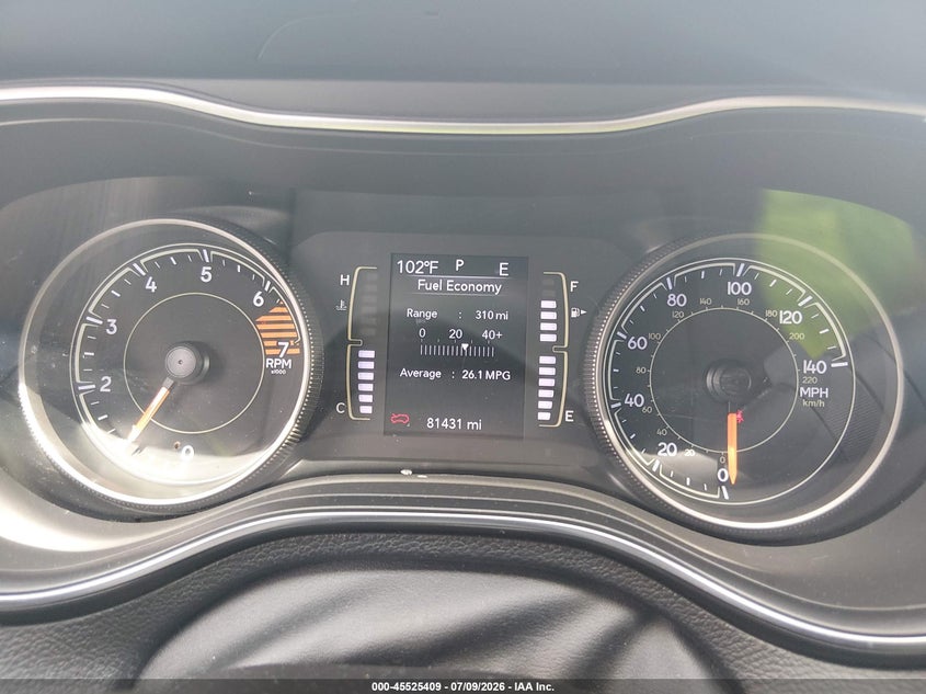 2019 JEEP CHEROKEE auction photo 7