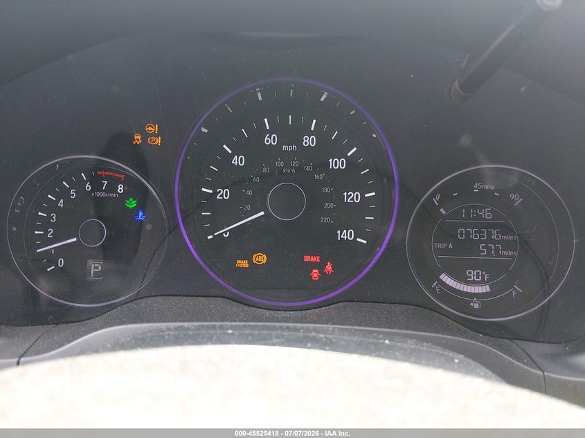 2019 HONDA HR-V auction photo 7