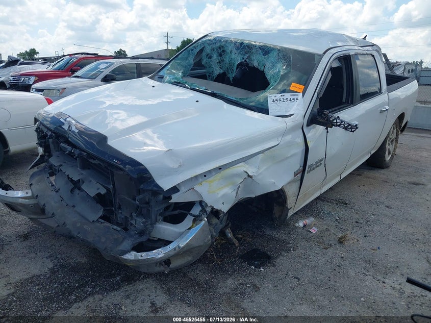Vin: 1c6rr7lt5gs133760, lot: 46023699, ram 1500 big horn 20162