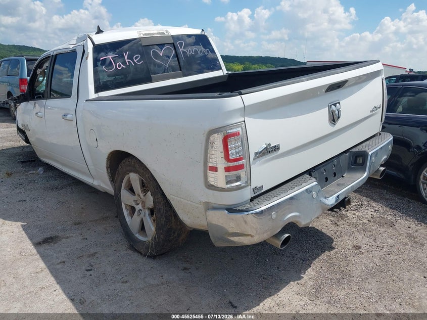 Vin: 1c6rr7lt5gs133760, lot: 46023699, ram 1500 big horn 20163