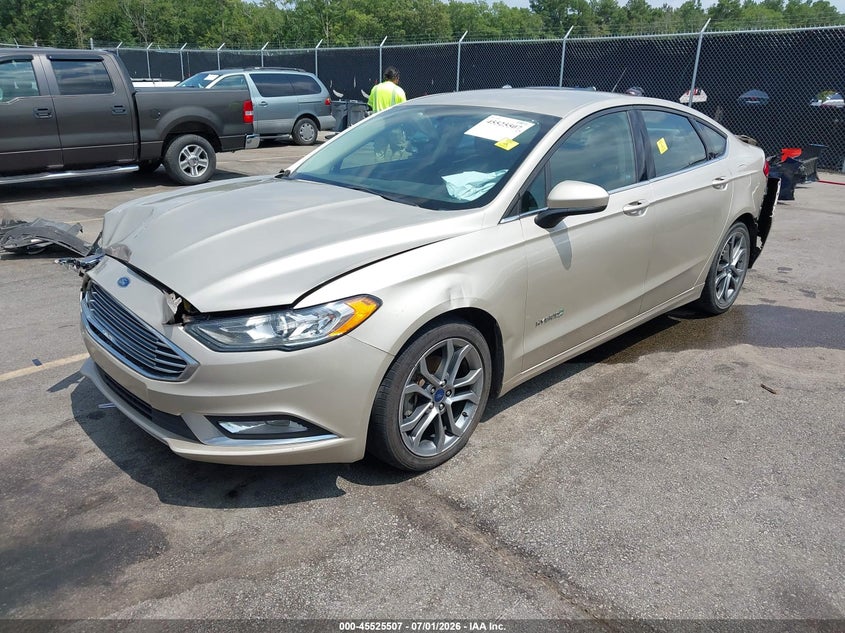 2017 FORD FUSION HYBRID auction photo 2