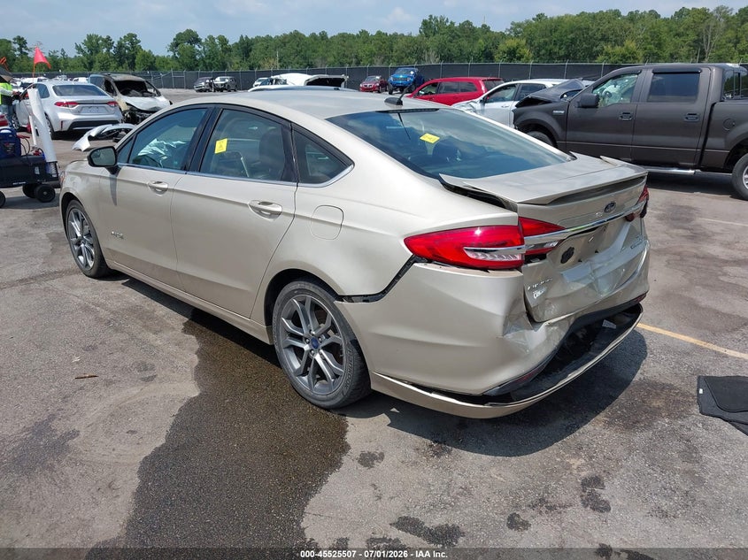 2017 FORD FUSION HYBRID auction photo 3