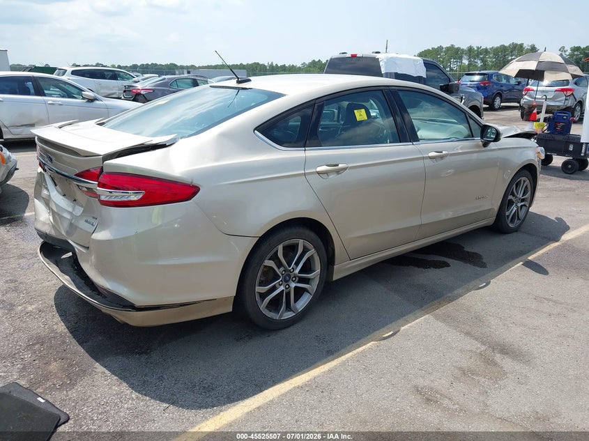 2017 FORD FUSION HYBRID auction photo 4
