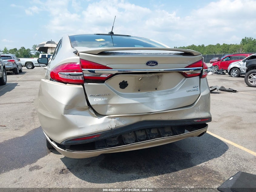 2017 FORD FUSION HYBRID auction photo 6