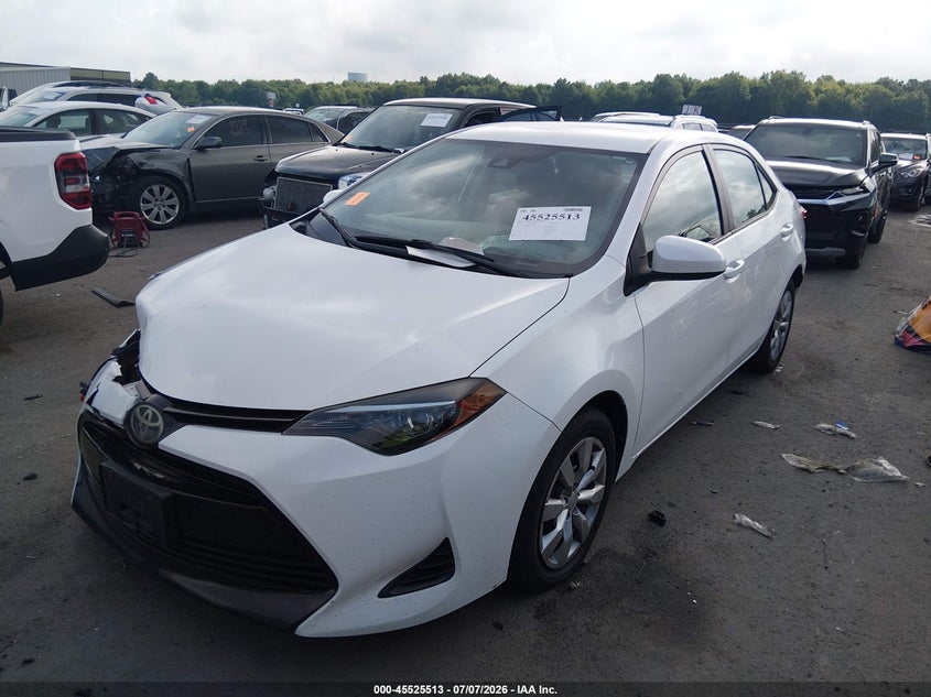 2019 Toyota Corolla, Front End, IAAI, VIN 2T1BURHE5KC166346 — photo 2
