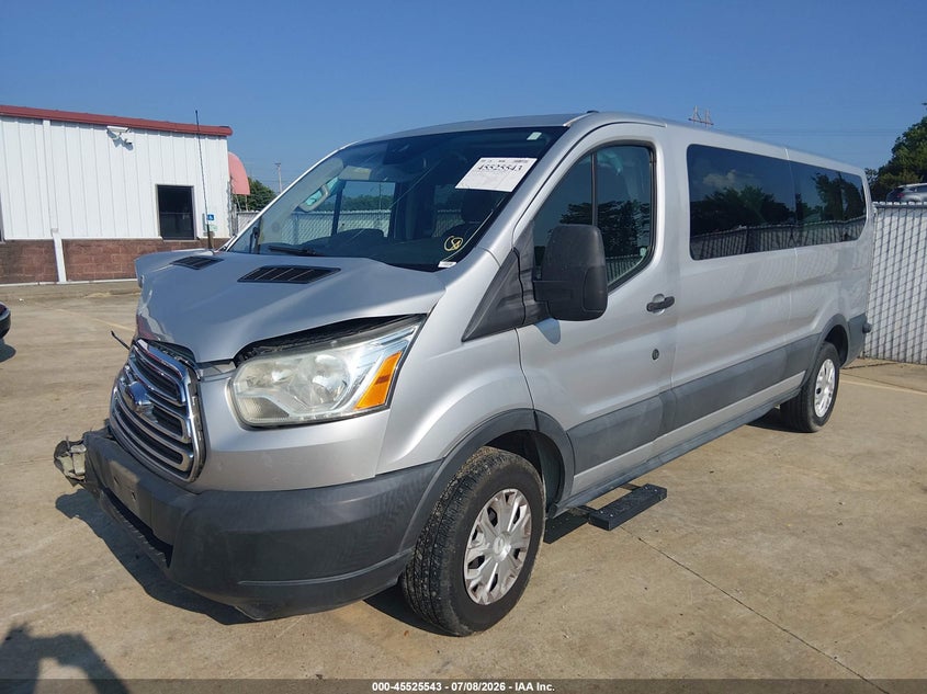 Vin: 1fbzx2ym0hka28567, lot: 46023787, ford transit-350 xl/xlt 20172