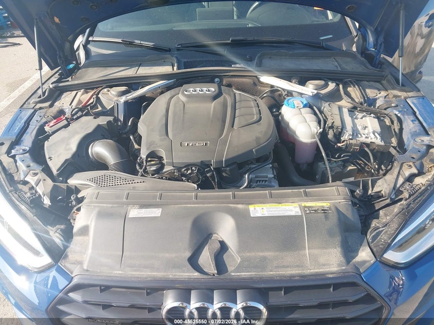 2019 Audi A5 45 Premium VIN: WAUENCF56KA016600 Lot: 45525550