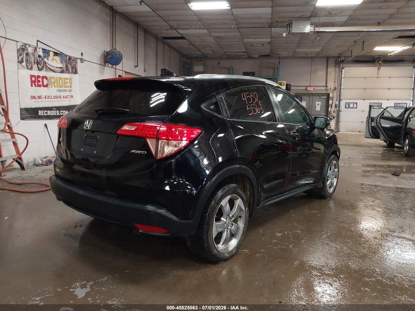 HONDA HR-V 2016 VIN 3CZRU6H75GM758157