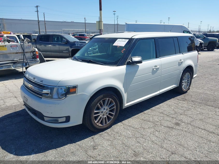 Vin: 2fmgk5c8xdbd25228, lot: 46023836, ford flex sel 20132