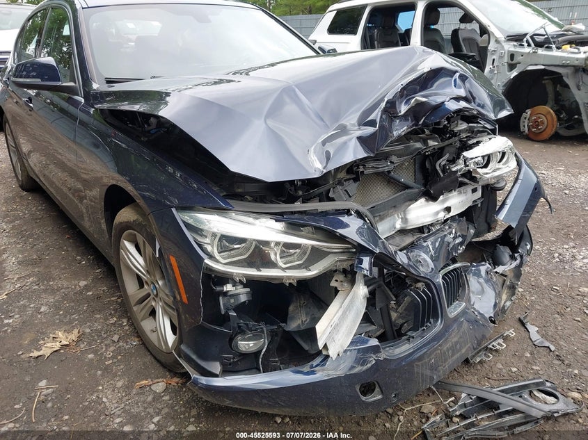 2017 BMW 330I xDrive VIN: WBA8D9G50HNU60154 Lot: 45525593