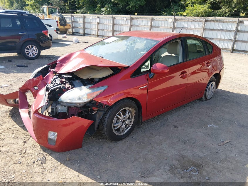2010 TOYOTA PRIUS auction photo 2