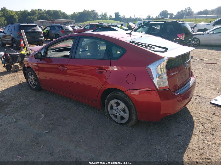2010 TOYOTA PRIUS auction photo 3