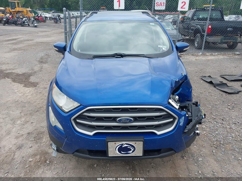 2018 Ford Ecosport Se VIN: MAJ3P1TE8JC216075 Lot: 45525623