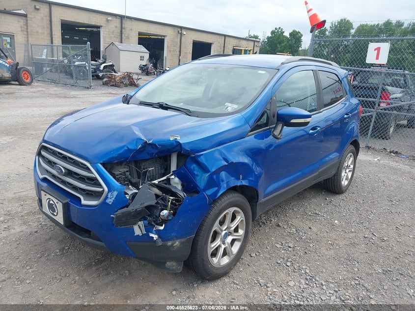2018 Ford Ecosport Se VIN: MAJ3P1TE8JC216075 Lot: 45525623