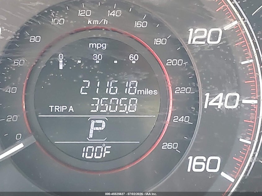 HONDA ACCORD 2014 VIN 1HGCR2F50EA105061