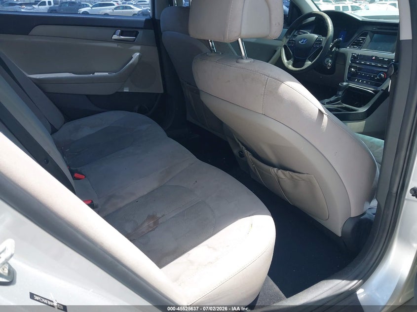 2017 HYUNDAI SONATA auction photo 8