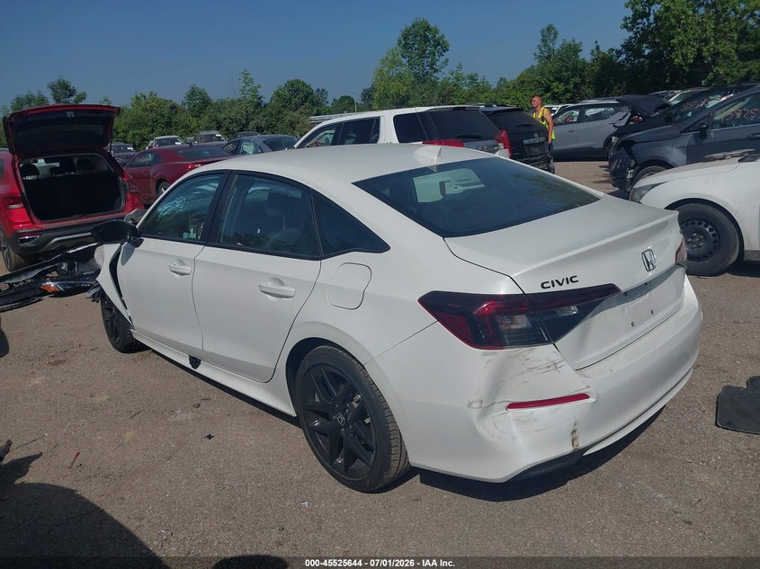HONDA CIVIC 2026 VIN 2HGFE2F55TH532744