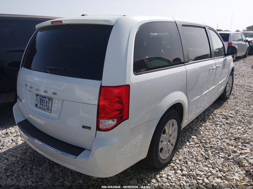2017 DODGE GRAND CARAVAN auction photo 4