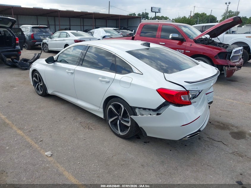 2022 HONDA ACCORD auction photo 3