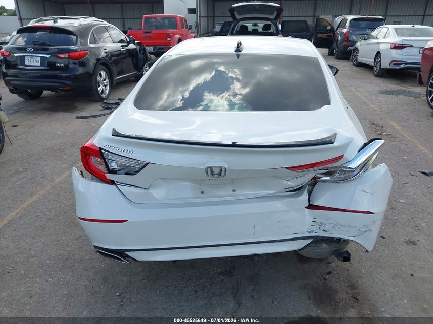 2022 HONDA ACCORD auction photo 6