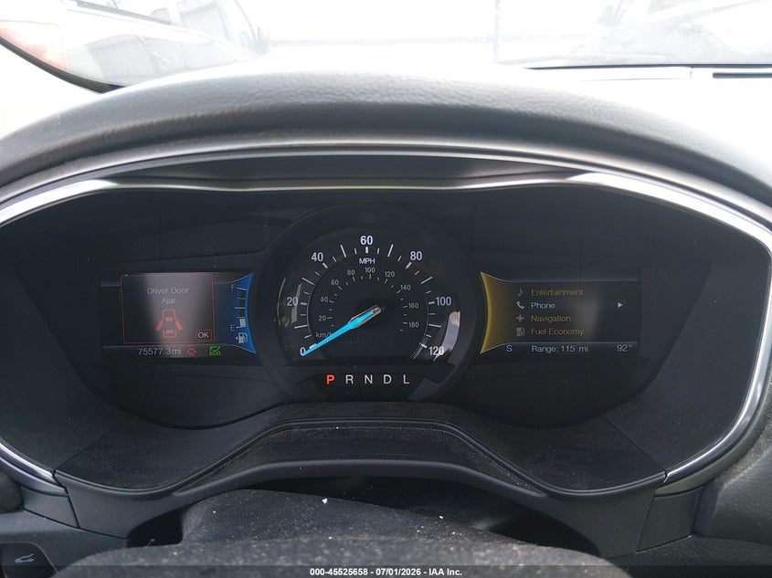 2020 FORD FUSION auction photo 7