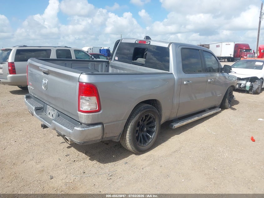 Vin: 1c6rreft5mn690422, lot: 46023941, ram 1500 lone star  4x2 5'7 box 20214