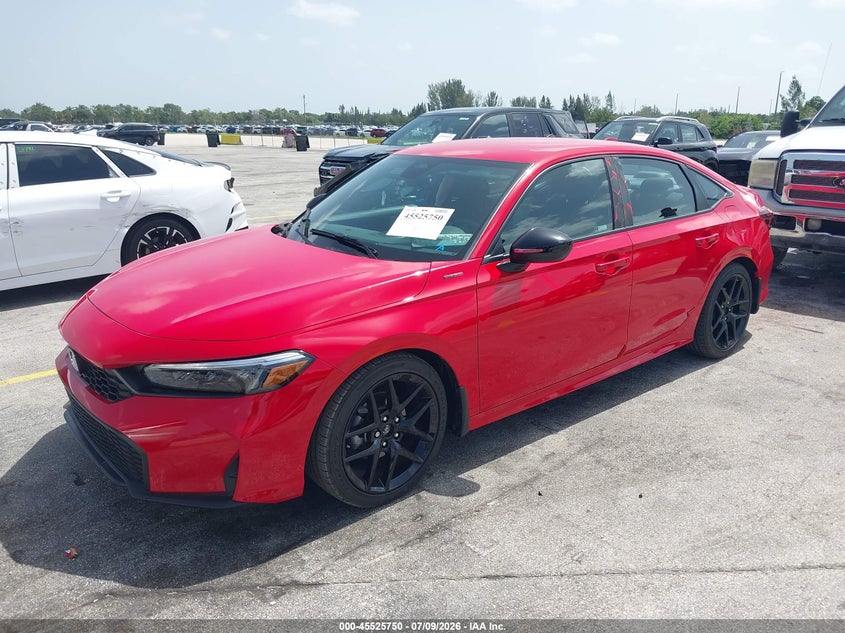 2026 Honda Civic, Right Side, IAAI, VIN 2HGFE2F59TH506941 — photo 2
