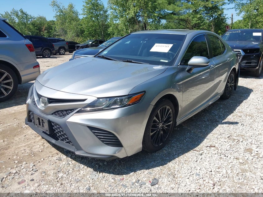 2018 Toyota Camry Se, Удар сзади, IAAI, VIN 4T1B11HK6JU599767 — фото 2