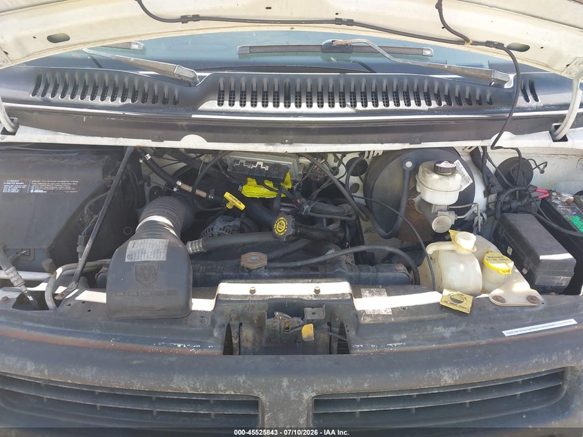 2001 Dodge Ram Van 1500 Conversion VIN: 2B7HB11X71K507007 Lot: 45525843