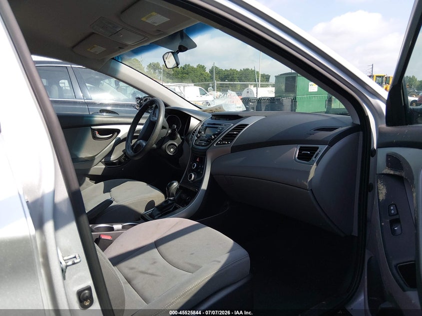 HYUNDAI ELANTRA 2015 VIN KMHDH4AEXFU362457