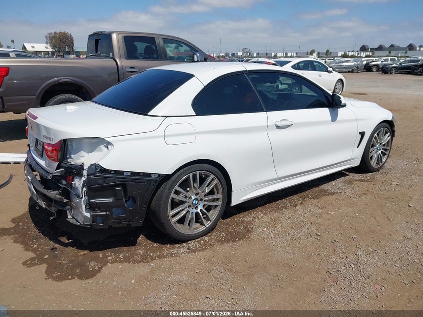 Vin: wba3v7c50g5a28506, lot: 46024093, bmw 428i 20164