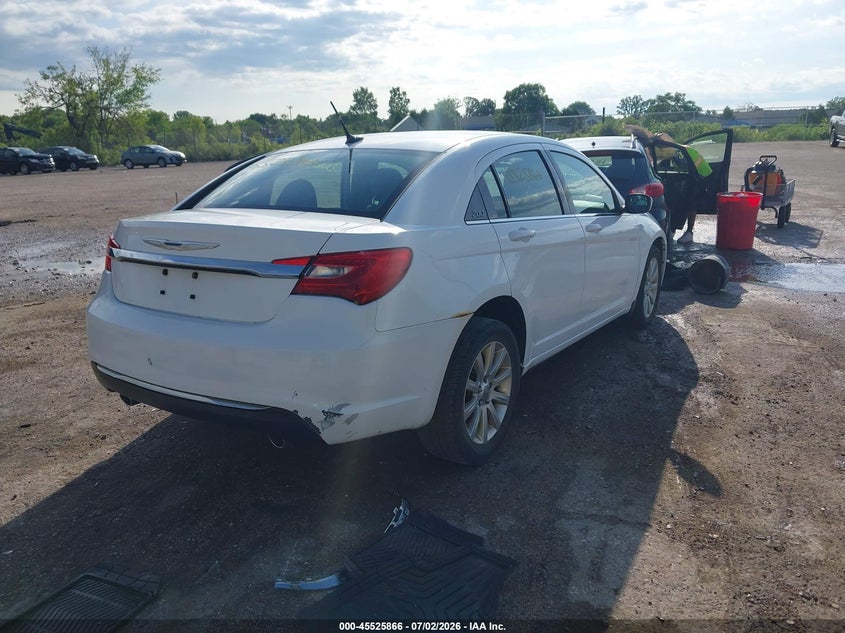 Vin: 1c3bc1fg6bn611185, lot: 46024110, chrysler 200 touring 20114