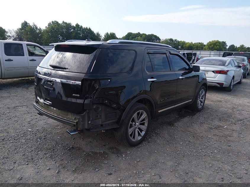 Vin: 1fm5k8f85jga89323, lot: 46024120, ford explorer limited 20184