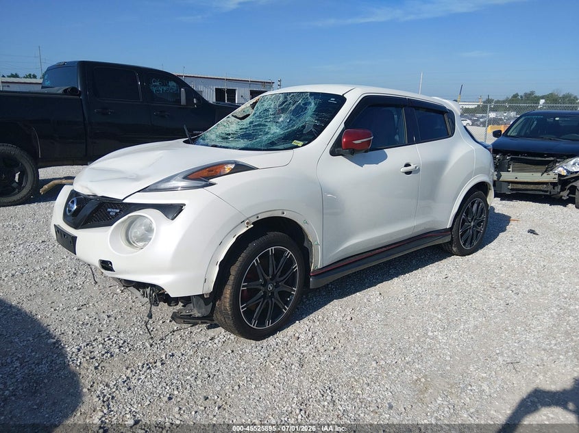 Vin: jn8df5mv5ft250638, lot: 46024139, nissan juke nismo rs 20152