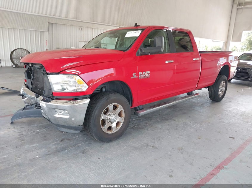 Vin: 3c6ur5jl5jg302143, lot: 46024143, ram 2500 big horn  4x4 8' box 20182