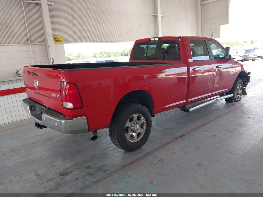 Vin: 3c6ur5jl5jg302143, lot: 46024143, ram 2500 big horn  4x4 8' box 20184