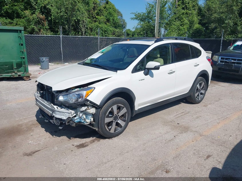 Vin: jf2gpbpcxfh227066, lot: 46024176, subaru xv crosstrek hybrid touring 20152