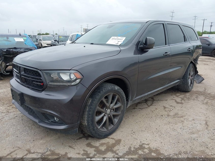 Vin: 1c4rdjdg2hc828022, lot: 46024177, dodge durango gt awd 20172
