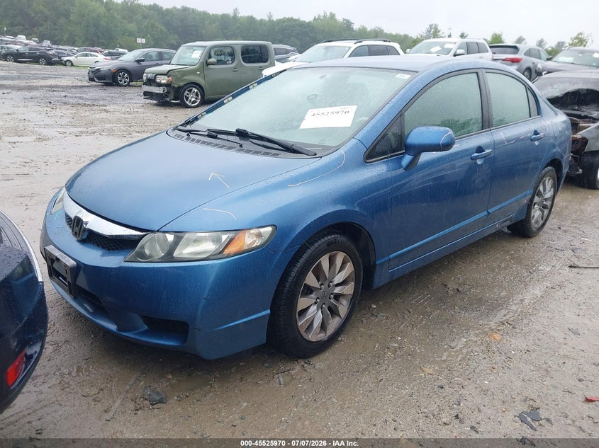 2HGFA16549H326698 2009 HONDA CIVIC LX photo 1