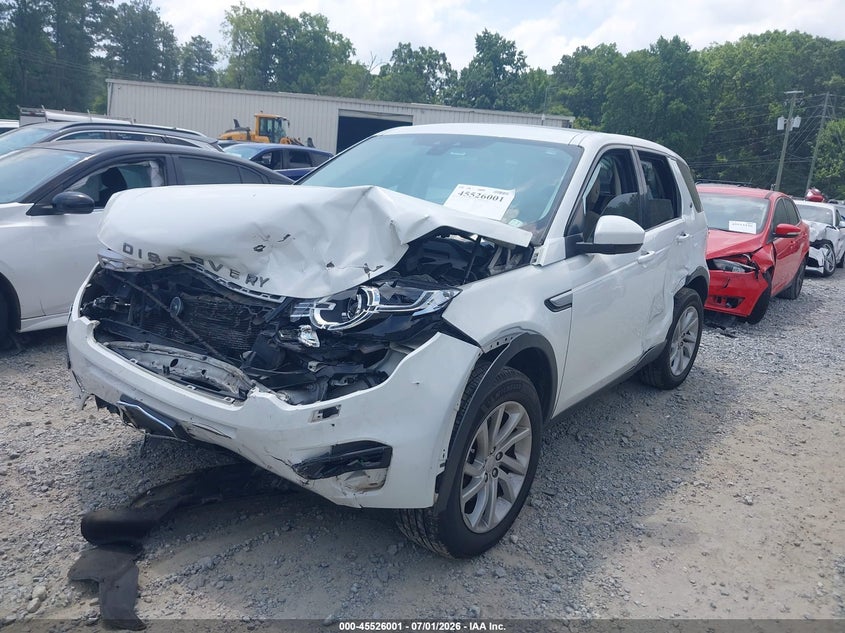 Vin: salcr2bg2gh605456, lot: 46024245, land rover discovery sport hse 20162