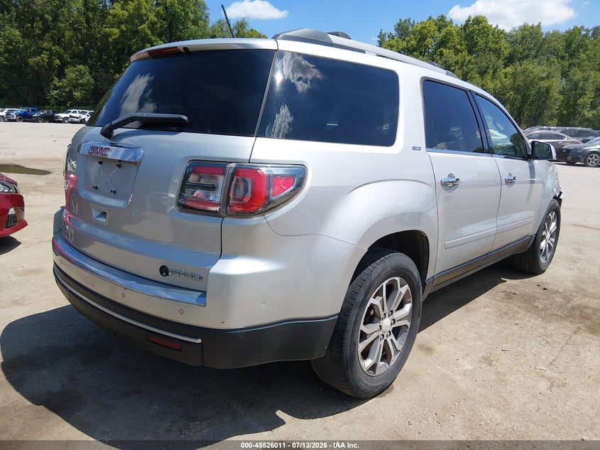 Vin: 1gkkvrkd5dj166243, lot: 46024255, gmc acadia slt-1 20134