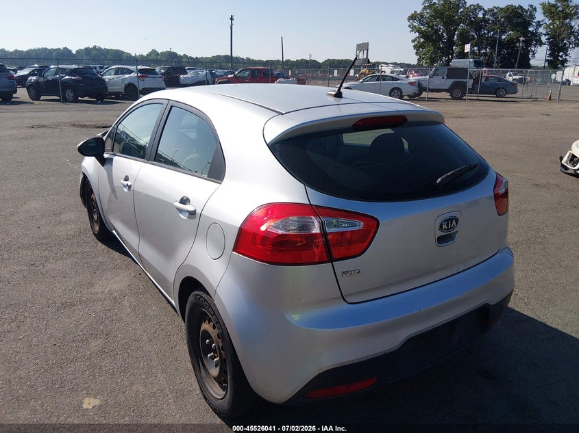 2012 KIA RIO5 auction photo 3