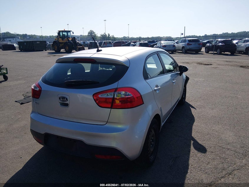 2012 KIA RIO5 auction photo 4