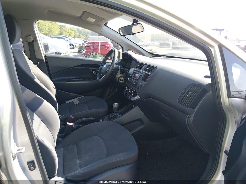 2012 KIA RIO5 auction photo 5