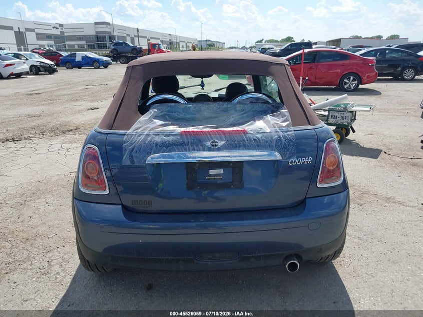 MINI COOPER 2009 VIN WMWMR33579TU95046