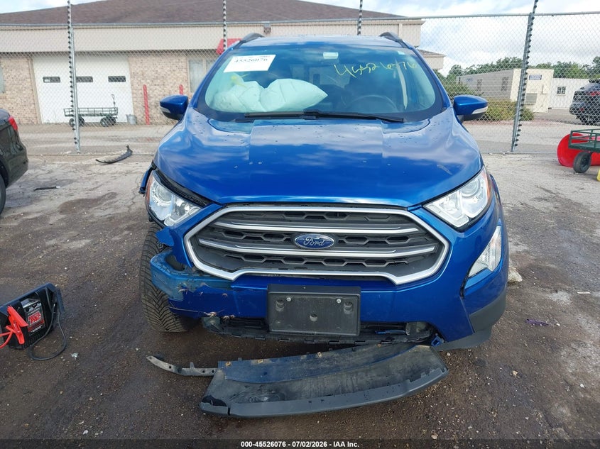 2019 Ford Ecosport Se VIN: MAJ6S3GL3KC280297 Lot: 45526076