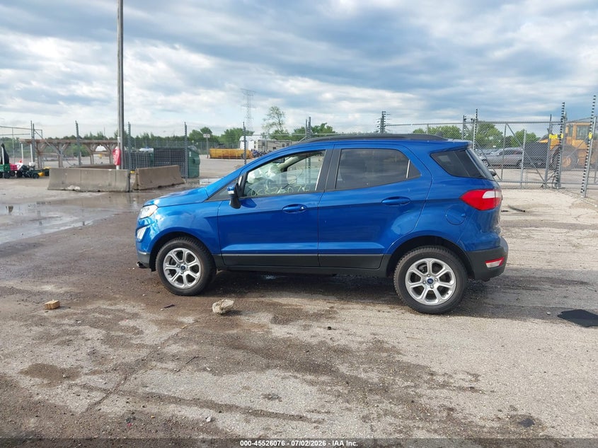 2019 Ford Ecosport Se VIN: MAJ6S3GL3KC280297 Lot: 45526076