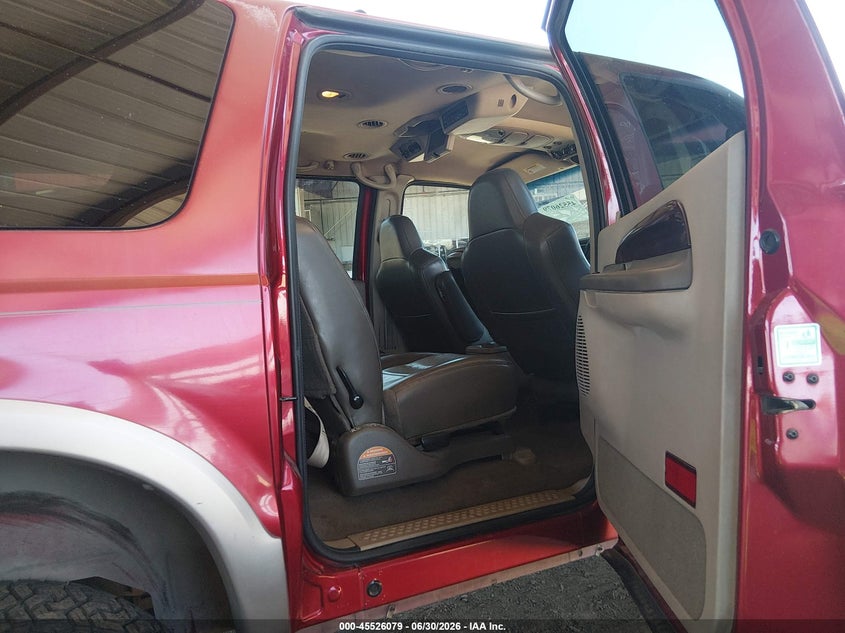2003 Ford Excursion Eddie Bauer VIN: 1FMNU44F53EA42442 Lot: 45526079