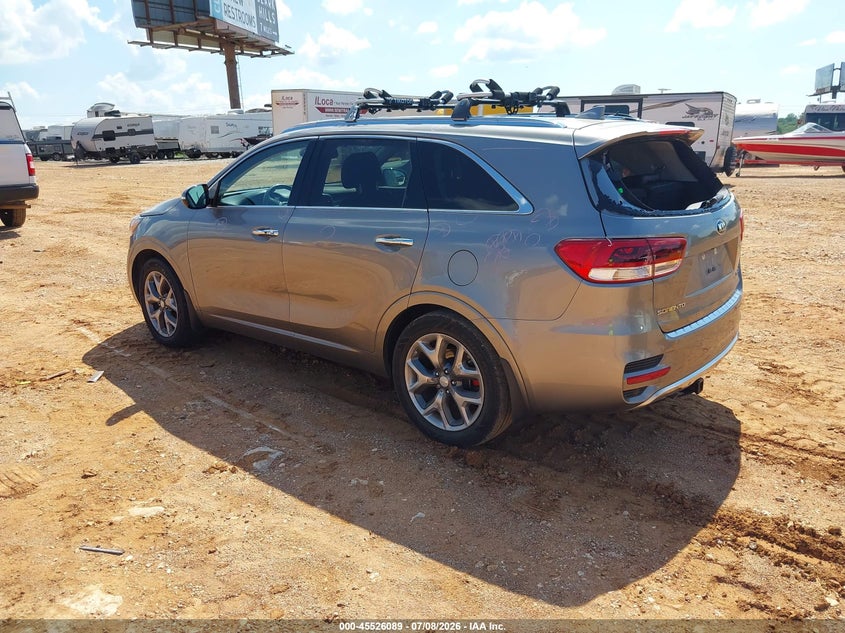 2017 KIA SORENTO auction photo 3