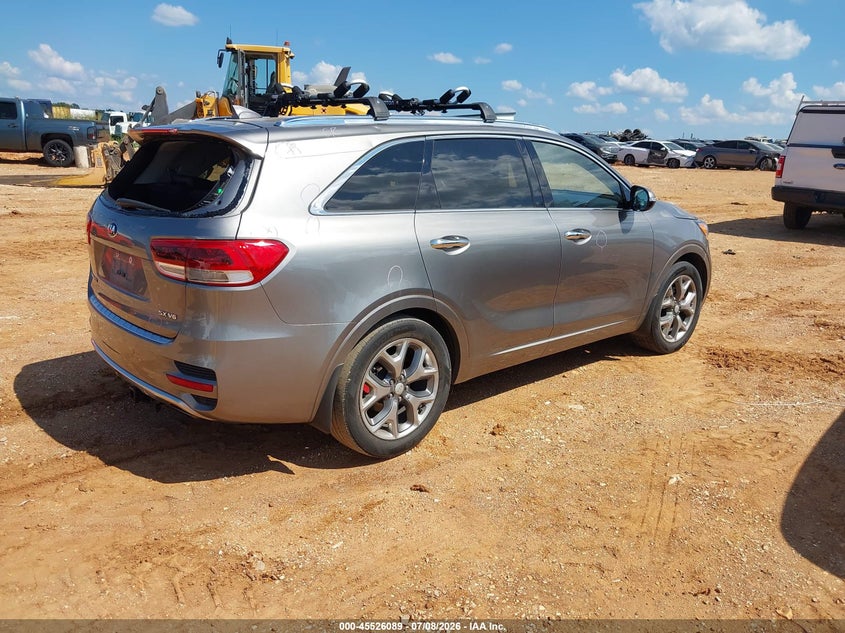 2017 KIA SORENTO auction photo 4